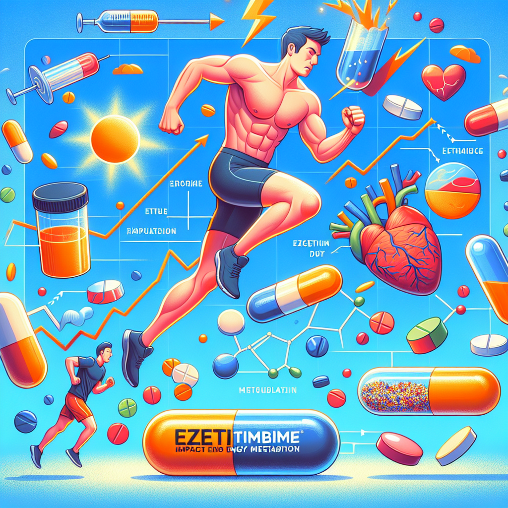 Come l'Ezetimibe influisce sul metabolismo energetico durante l'attività fisica