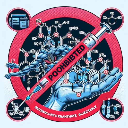 Il Metenolone enantato iniettabile come sostanza vietata nel doping sportivo