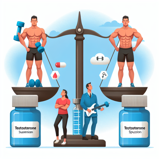 Benefici e rischi dell'utilizzo della sospensione acquosa di testosterone nello sport