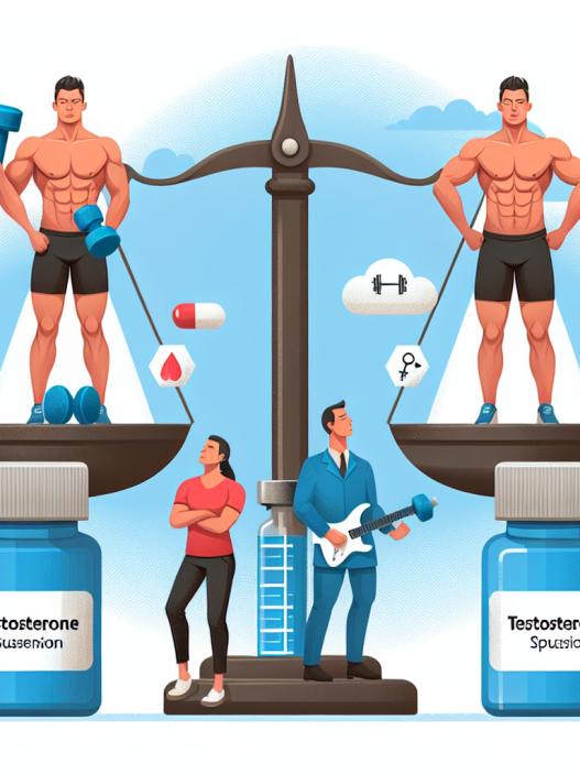 Benefici e rischi dell'utilizzo della sospensione acquosa di testosterone nello sport
