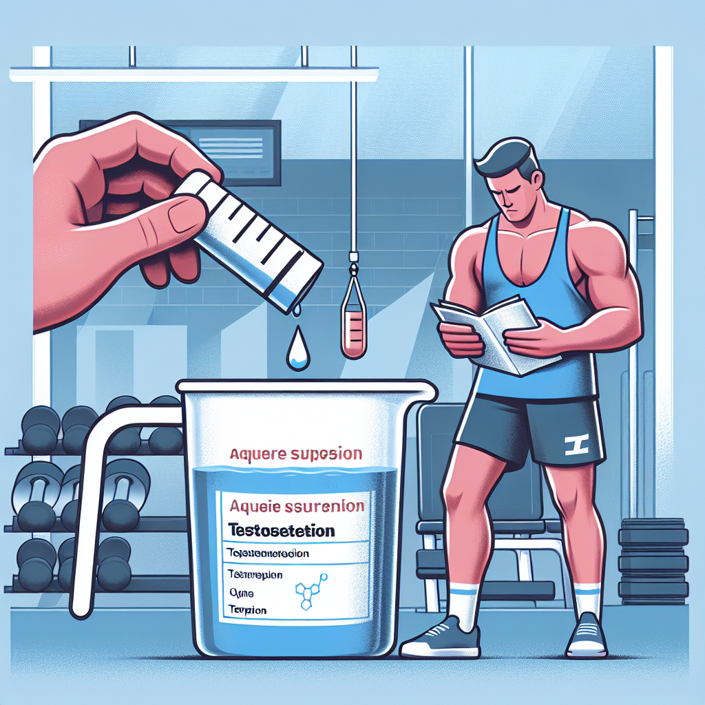 Dosi e modalità di assunzione della sospensione acquosa di testosterone per gli atleti