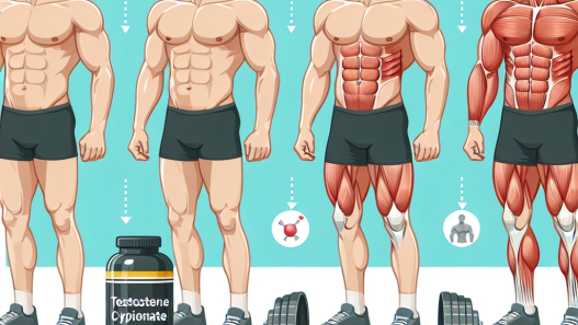 Come il testosterone cipionato influisce sulla massa muscolare degli sportivi