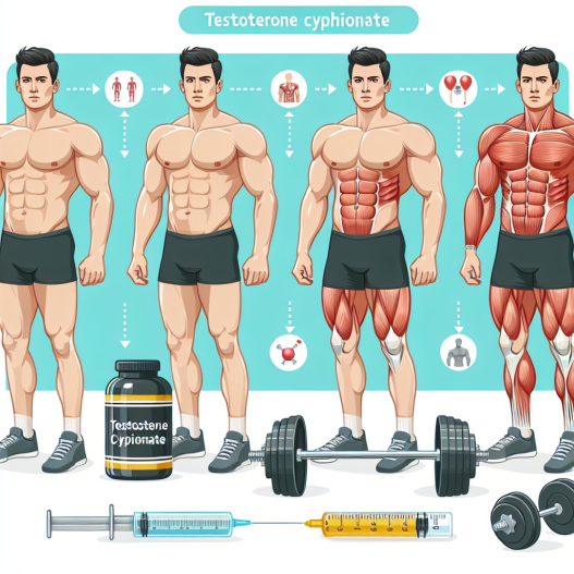 Come il testosterone cipionato influisce sulla massa muscolare degli sportivi