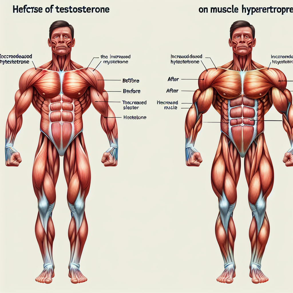 Gli effetti del testosterone sull'ipertrofia muscolare