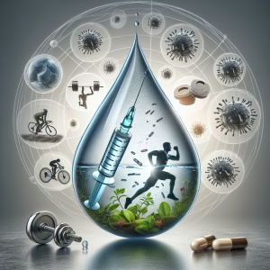 Acqua battericida per iniezioni: un'alternativa naturale per migliorare le performance sportive
