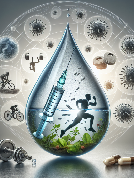 Acqua battericida per iniezioni: un'alternativa naturale per migliorare le performance sportive