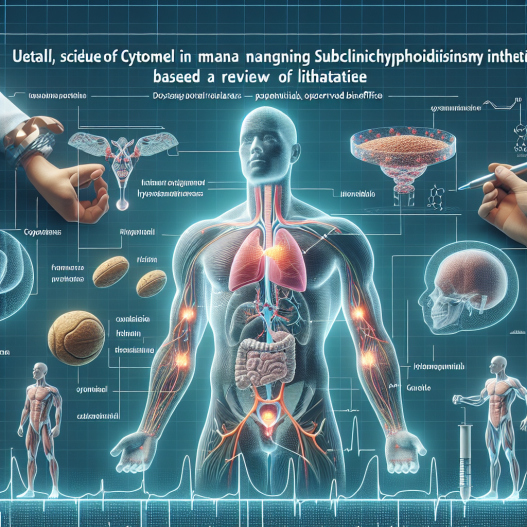 Cytomel e la gestione dell'ipotiroidismo subclinico negli sportivi: una revisione della letteratura