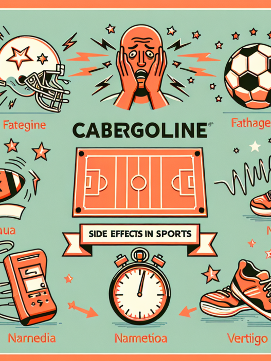 Gli effetti collaterali della Cabergolina nell'ambito sportivo