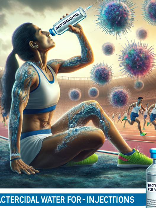 Il ruolo dell'acqua battericida per iniezioni nella performance atletica